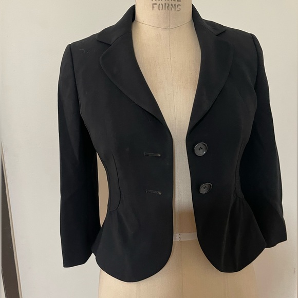 Ann Taylor Black Tailored Women's Blazer - Picture 5 of 8